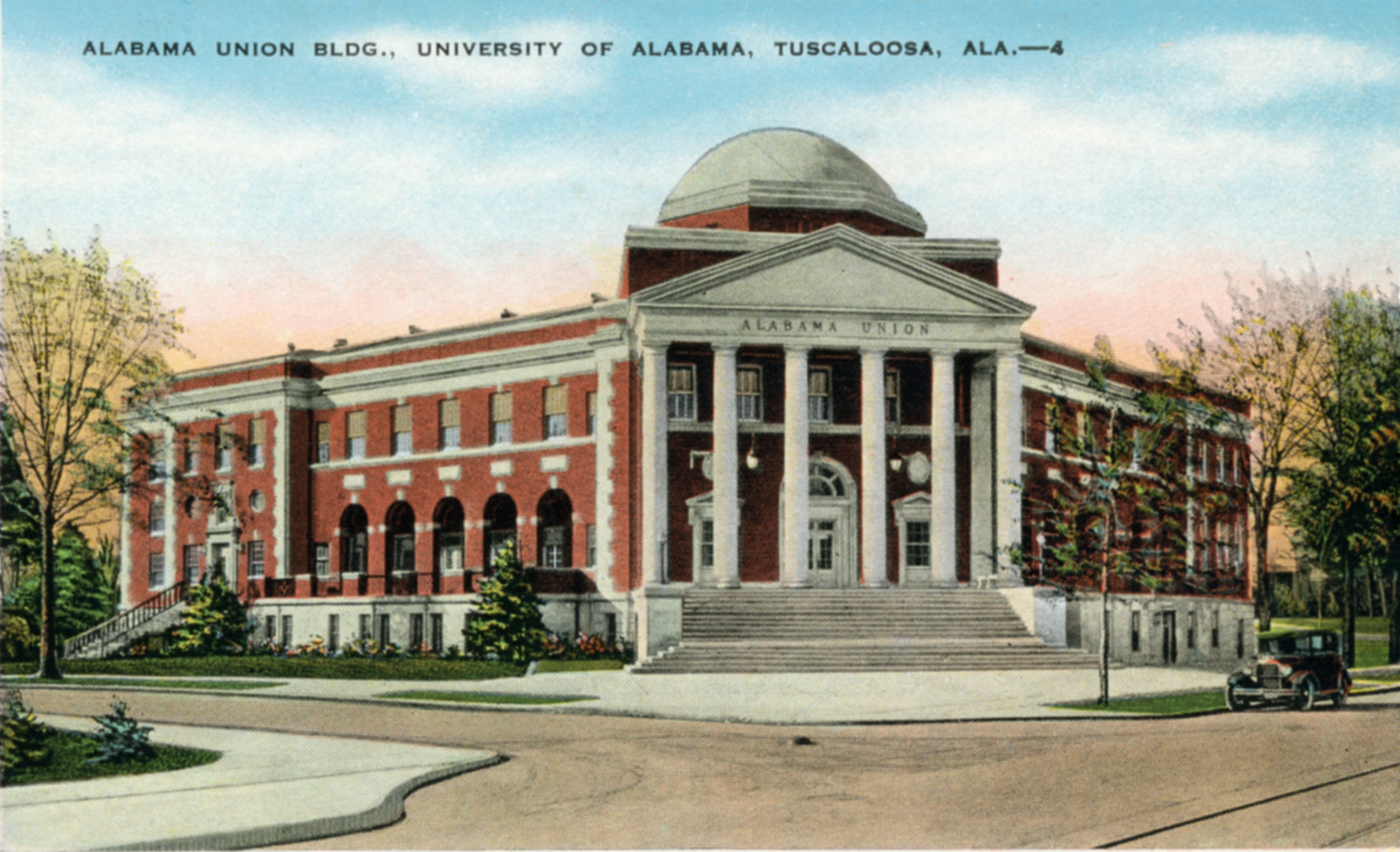 Postcard: Alabama Union Building (Reese Phifer Hall)